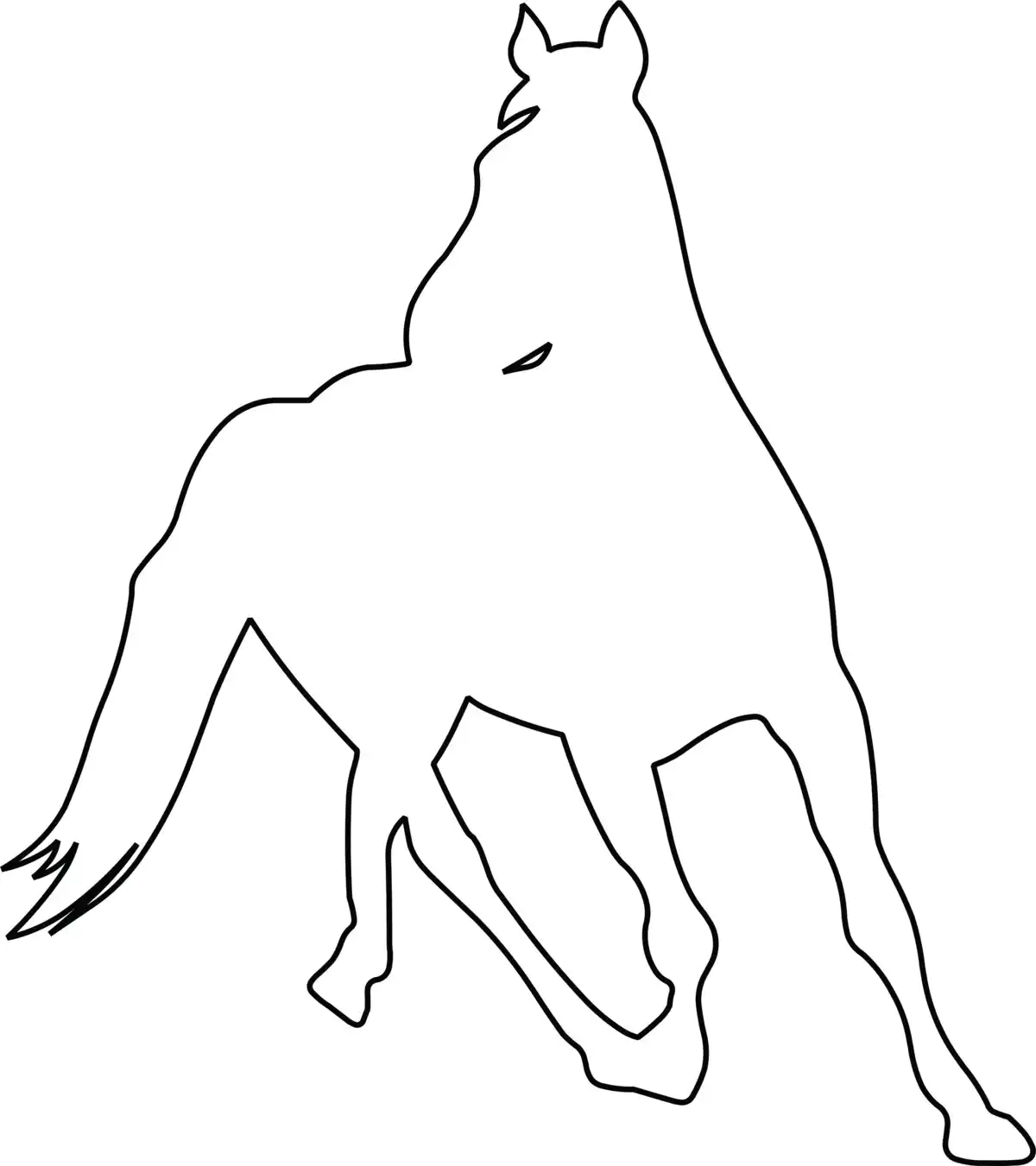 Free Download Coloring PDF, Free Horse Coloring And Activity Coloring Pages Pdf